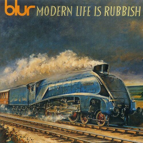 Modern Life Is Rubbish by Blur — album cover