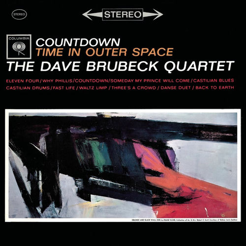 Countdown: Time in Outer Space by Dave Brubeck Quartet — album cover