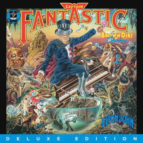 Captain Fantastic and the Brown Dirt Cowboy by Elton John — album cover