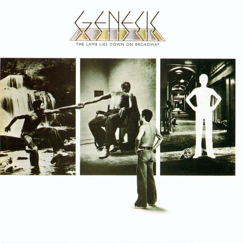 The Lamb Lies Down on Broadway by Genesis — album cover