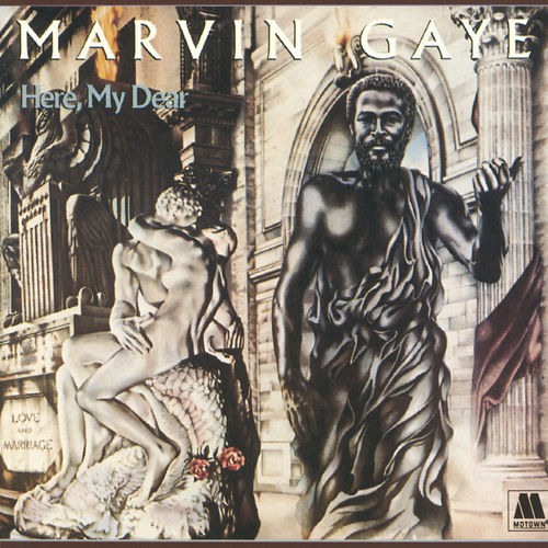 Here, My Dear by Marvin Gaye — album cover