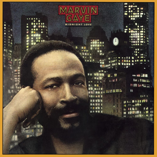 Midnight Love by Marvin Gaye — album cover