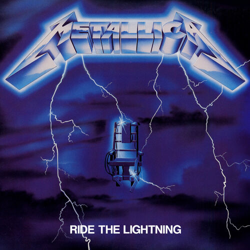 Ride the Lightning by Metallica — album cover