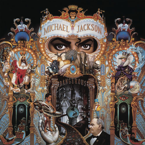 Dangerous by Michael Jackson — album cover