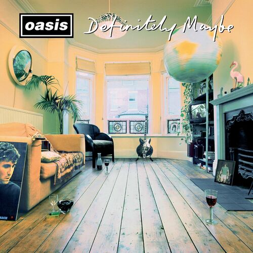 Definitely Maybe by Oasis — album cover