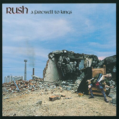 A Farewell to Kings by Rush — album cover