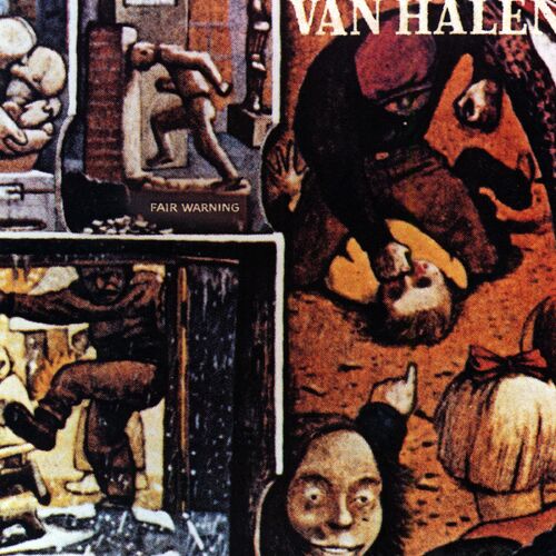 Fair Warning by Van Halen — album cover